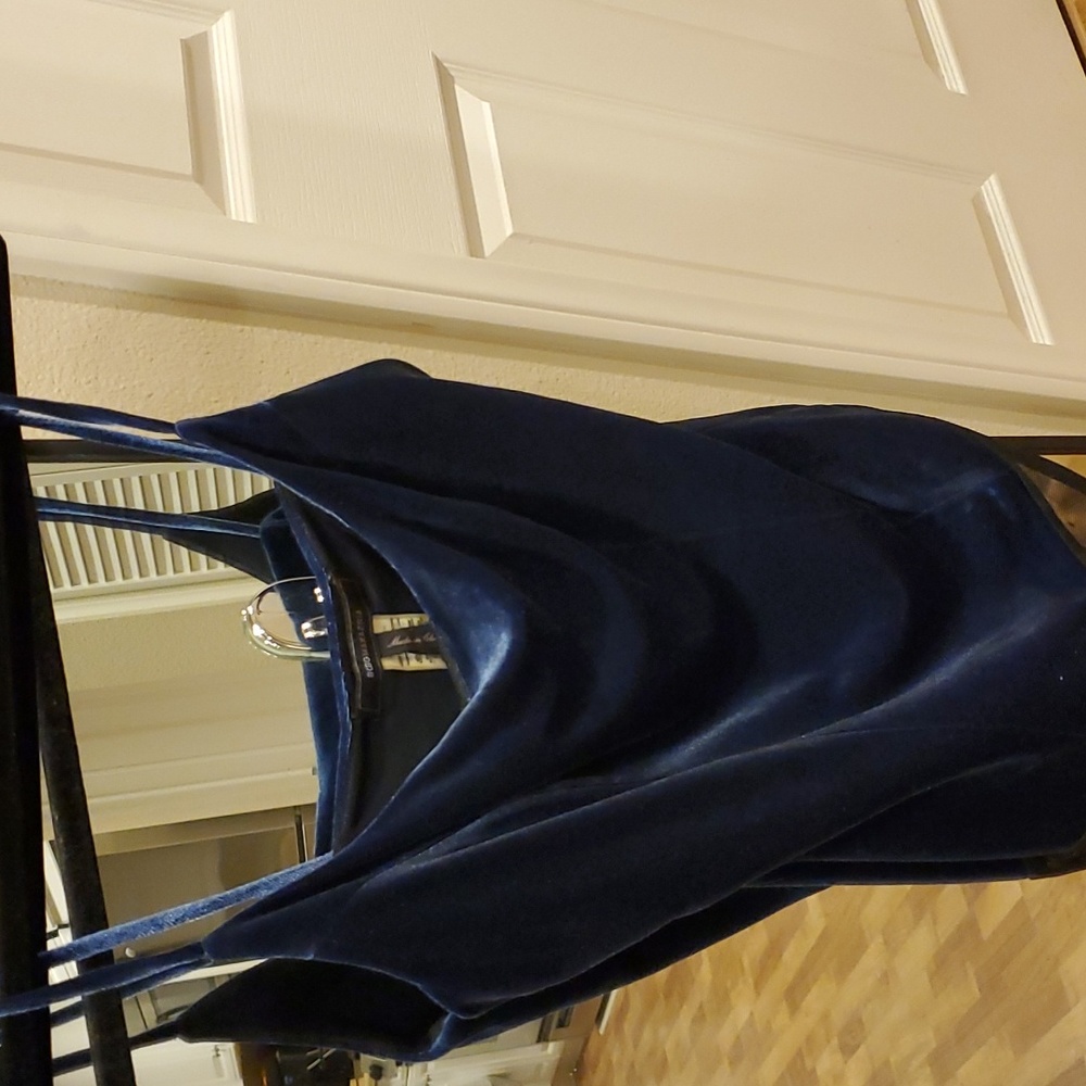 Bcbg velvet body suit